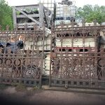 Pair Of Cast Iron Gates
