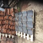 Black Glazed Norfolk Pan Tiles